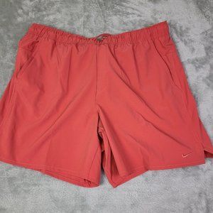 Nike Unlimited 7" Dri-Fit Training Shorts Adobe Red Mens Size XXL DV9340-655 NWT